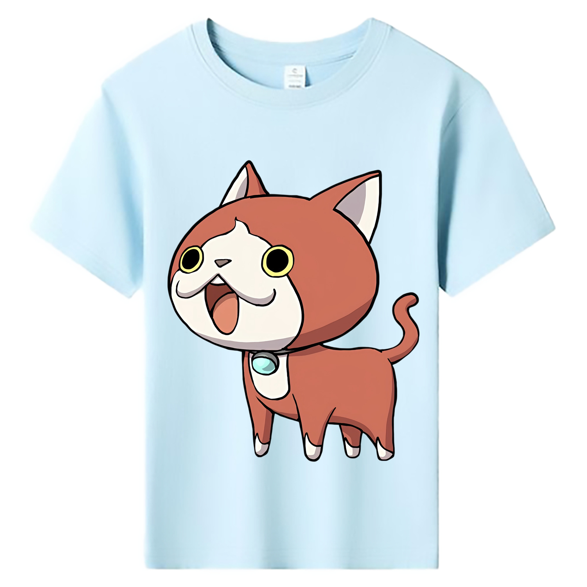 （画像用） 妖怪ウォッチ Yo-kai Watch 綿100％キッズTシャツ（フロントプリント）